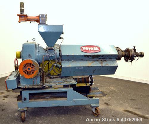 Used Welex 2" Diameter Single Screw Co-Extruder, Model 200-24:1-CCE4