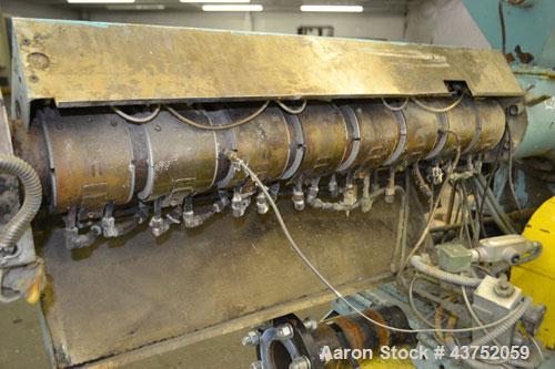 Used Welex 2" Diameter Single Screw Co-Extruder, Model 200-24:1-CCE4