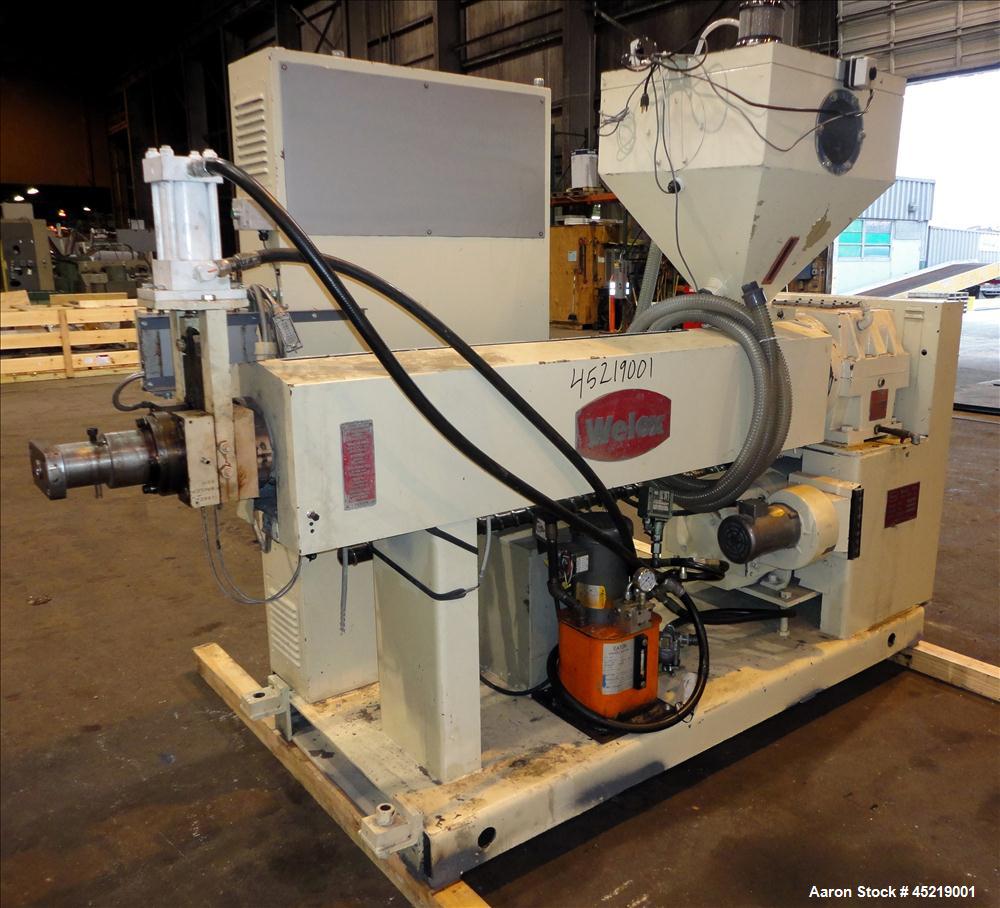 Used Welex 2-1/2" Single Screw Extruder, Model 250 24:1 RH
