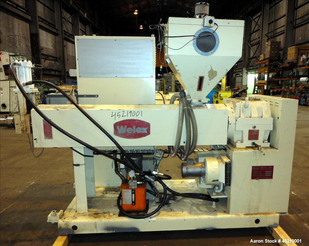 Used Welex 2-1/2" Single Screw Extruder, Model 250 24:1 RH