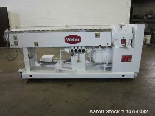 Used-Welex Model 250 30D 2.5" Extruder.30:1 L/D, 9.38:1 gearbox rated at 100 hp with a 1.25 service factor and 155 rpm outpu...