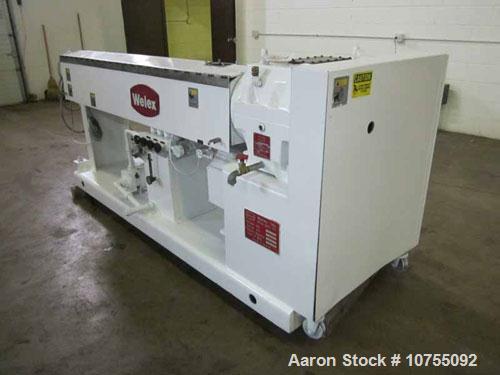 Used-Welex Model 250 30D 2.5" Extruder.30:1 L/D, 9.38:1 gearbox rated at 100 hp with a 1.25 service factor and 155 rpm outpu...