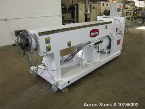 Used-Welex Model 250 30D 2.5" Extruder.30:1 L/D, 9.38:1 gearbox rated at 100 hp with a 1.25 service factor and 155 rpm outpu...