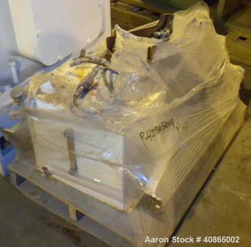 Used Welex 3-1/2" Single Screw Extruder, Model 35VA. Approximate 30:1 L/D ratio, 5 zone non-vented barrel, electrically heated, water cooled with closed loop system with pump, tank, and heat exchange...