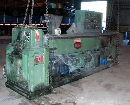 Used Welex 4.5" Single Screw Extruder, Model 450 36:1 LHSV
