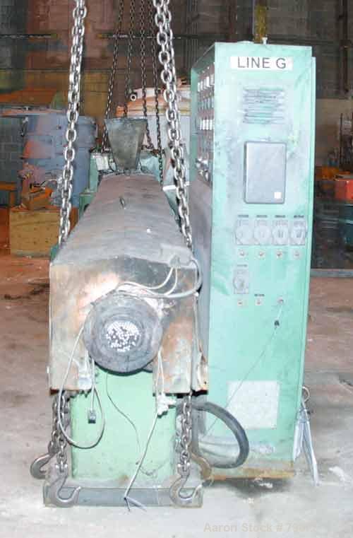 Used Welex 4.5" Single Screw Extruder, Model 450 36:1 LHSV