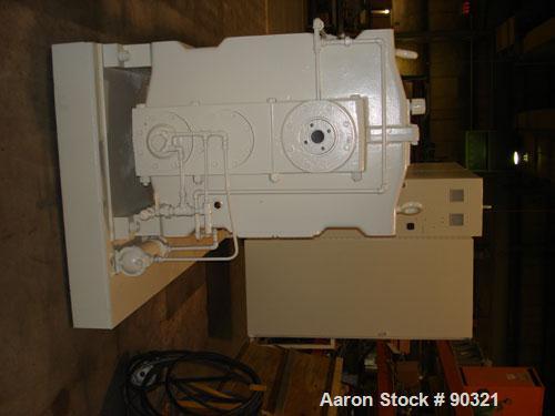 Used Wilmington-Sterling 6" Single Screw Extruder, Model 6-1/2, Approximate 30:1 L/D ratio. Electrically heated, water cooled 10 zone non-vented barrel with closed loop system with pump, tank and hea...