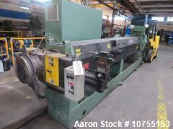 Used- Davis Standard / Dynisco pelletizing line consisting of one Davis Standard model 45IN45CT type DSPA 4.5? extruder. S/N...