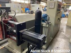 Used- Reconditioned 6” NRM PMIII Plastics Extruder, 43” centerline height, 17:1 gearbox ratio with new gearbox seals, comple...
