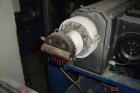 USED: Axon single screw extruder, type BX45-PSE. Material of construction is carbon steel, 30:1 L/D. 45 mm diameter. Electrically heated, air cooled 5 zones. Barrel. 10 Hole die head. Max screw speed...