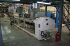 USED: Battenfeld/Gloenco single screw extruder. Screw diameter 4.72