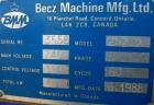 Used Becz Machine 1.25