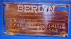 Used Berlyn 1-1/2” Single Screw Extruder. Approximate 30 to 1 L/D ratio. Electrically heated, air cooled 4 zone side vented barrel. Water cooled feed throat, no hopper, approximate 38-1/2” centerline...