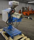 Used Betol Machinery 25mm (0.98’’) Single Screw Co-Extruder, Model 2520J, Serial# A5335. Approximate 24 to 1 L/D ratio. Electrically heated, air cooled 3 zone non-vented barrel, approximate 40