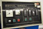 Used Betol Machinery 25mm (0.98’’) Single Screw Co-Extruder, Model 2520J, Serial# A5335. Approximate 24 to 1 L/D ratio. Electrically heated, air cooled 3 zone non-vented barrel, approximate 40