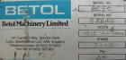 Used Betol 1.9' (50mm) Single Screw Extruder, Model BC50