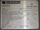 Used Cincinnati Milacron 10” Single Screw Extruder, Model PAK 1000