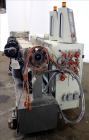 Used Cincinnati Milacron 75mm Single Screw Extruder, Model Proton 70-30G. Approximate 30 to 1 L/D ratio. Electrically heated, air cooled 4 zone non-vented barrel, water cooled feed throat, no hopper....