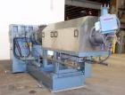 Used Crown (CDLTechnologies) 8’’ Diameter Single Screw Extruder, Model CTS16-8. (1) Tapered screw starting at approximate 16’’ diameter, down to 8’’ diameter, approximately 108’’ total length, cored ...