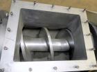 Used Crown (CDLTechnologies) 8’’ Diameter Single Screw Extruder, Model CTS16-8. (1) Tapered screw starting at approximate 16’’ diameter, down to 8’’ diameter, approximately 108’’ total length, cored ...