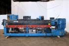 Used Davis-Standard 165mm Single Screw Extruder, Model 165MM-60TPIH. Approximate 30 to 1 L/D ratio, 6 zones electrically heated, water cooled non-vented barrel, water cooled feed throat with magnet a...