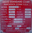 Used Davis Standard 2 1/2