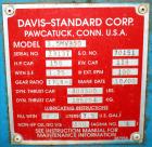 Used Davis Standard 3-1/2' Single Screw Extruder, Model 3.5MV-350