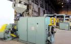 Used Davis Standard 6” Single Screw Extruder, Model 60IN60TPIH. Approximately 24 to 1 L/D ratio. Electrically heated, water cooled 5 zone non-vented barrel, with tank, heat exchanger, and pump. Water...