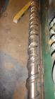 Used Davis Standard 6” Single Screw Extruder, Model 60IN60TPIH. Approximately 24 to 1 L/D ratio. Electrically heated, water cooled 5 zone non-vented barrel, with tank, heat exchanger, and pump. Water...