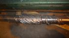 Used Davis Standard 6” Single Screw Extruder, Model 60IN60TPIH. Approximately 24 to 1 L/D ratio. Electrically heated, water cooled 5 zone non-vented barrel, with tank, heat exchanger, and pump. Water...