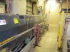 Used Davis Standard 6” Single Screw Extruder, Model 60IN80R, 38:1 L/D. Electrically heated, water cooled, jacketed feed section, on board circulation system, 600 hp dc motor with SCR controller, top ...