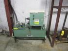 Used Davis Standard 6” Single Screw Extruder, Model 60IN80R, 38:1 L/D. Electrically heated, water cooled, jacketed feed section, on board circulation system, 600 hp dc motor with SCR controller, top ...
