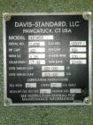Used Davis Standard 8” Thermatic Single Screw Extruder, Model 80IN45T
