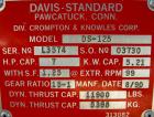Used Davis Standard 1.25