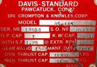 USED: Davis Standard 1.25