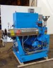 Used Davis Standard 1-1/2” Single Screw Extruder, Model DS15H, Type DSPA. SO# 76499. Approximate 30 to 1 L/D ratio. Driven by a 10hp motor thru a reducer, HP capacity 24, service factor 1.25, ratio 1...