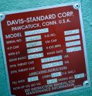 Used Davis Standard 3-1/2