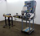 Used Davis Standard 1” Diameter Single Screw Extruder, Model KLB-100, Type DSPA. Approximate 28 to 1 L/D ratio. Electrically heated, air cooled 4 zone non-vented barrel. Water cooled feed throat with...