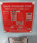 Used Davis Standard Lab Line
