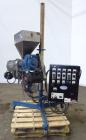 Used Genca 1-1/4” Single Screw Pedestal Mounted Extruder, Model GV125-24BBS2A00A. Approximately 24 to 1 L/D ratio. Electrically heated, air cooled 3 zone non-vented barrel. Water cooled feed throat w...