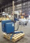 Used Genca 1-1/4” Single Screw Pedestal Mounted Extruder, Model GV125-24BBS2A00A. Approximately 24 to 1 L/D ratio. Electrically heated, air cooled 3 zone non-vented barrel. Water cooled feed throat w...