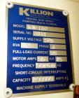Used Killion 1.5” Single Screw Extruder, Model KN-150