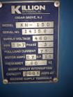 Used Killion 1-1/2” Single Screw Extruder, Model KN-150