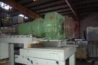 USED: Macchi 60mm single screw extruder, type K8UT-TR. Driven by a 74.5 kW motor. Includes 2 dose units. Excludes control panel.