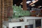 USED: Macchi 60mm single screw extruder, type K8UT-TR. Driven by a 74.5 kW motor. Includes 2 dose units. Excludes control panel.