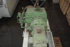 USED: Macchi 60mm single screw extruder, type K8UT-TR. Driven by a 74.5 kW motor. Includes 2 dose units. Excludes control panel.