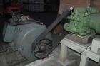 USED: Macchi 60mm single screw extruder, type K8UT-TR. Driven by a 74.5 kW motor. Includes 2 dose units. Excludes control panel.