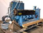 Used Merritt Davis 3-1/2” Single Screw, Model A/C MX R.H. Approximate 24 to 1 L/D ratio. Electrically heated, air cooled 5 zone non-vented barrel, approximate 42