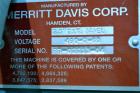 Used Merritt Davis 3-1/2” Single Screw, Model A/C MX R.H. Approximate 24 to 1 L/D ratio. Electrically heated, air cooled 5 zone non-vented barrel, approximate 42
