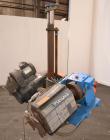 Used Merritt Davis ¾” Pedestal Mounted Single Screw Co-Extruder. Approximate 24 to 1 L/D ratio. Electrically heated, air cooled 3 zone non-vented barrel. Feed throat, no hopper. Driven by a 3 hp, 500...